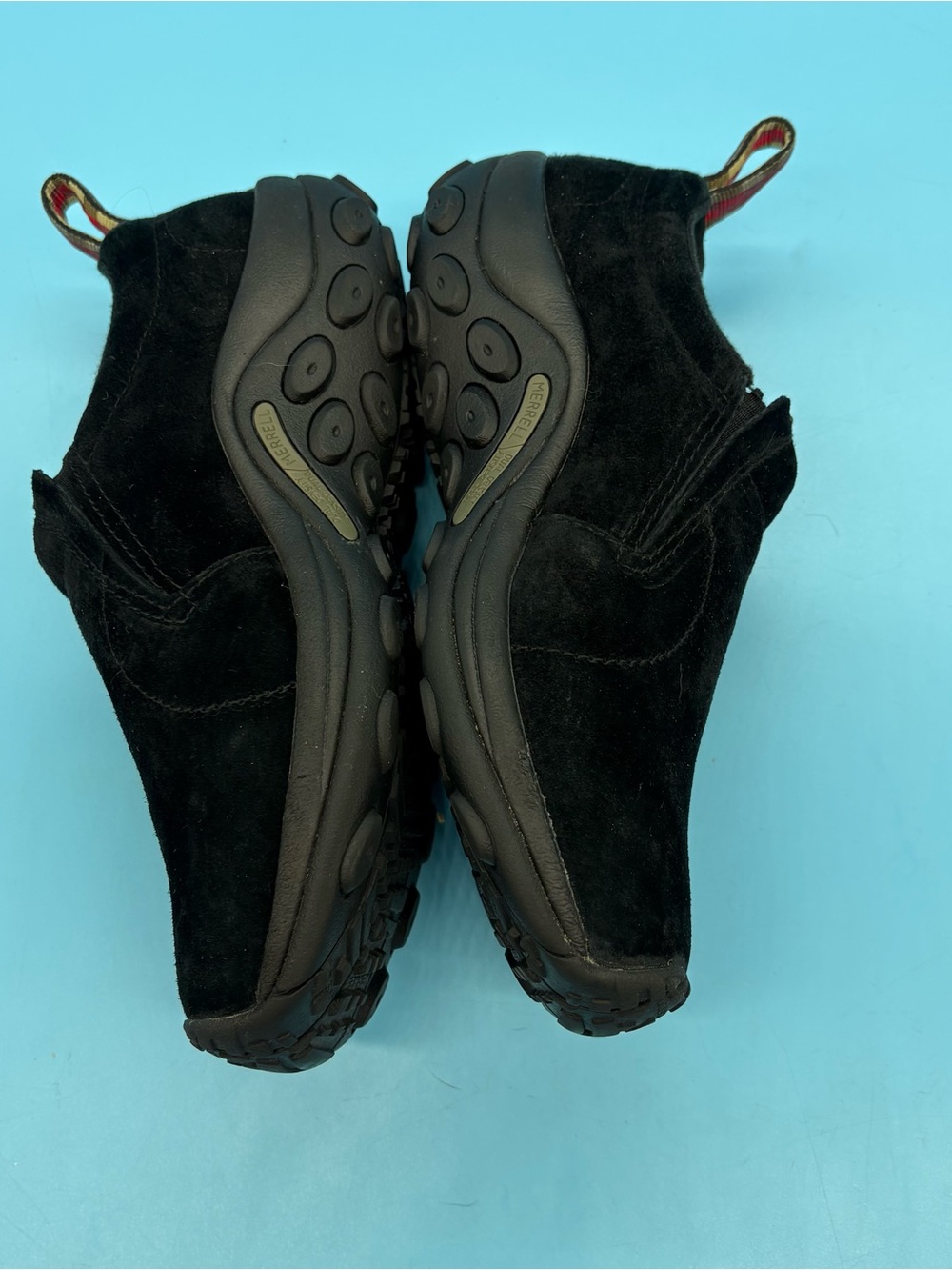 Merrell Jungle Moc Midnight Black
Suede Slip-On Shoes Size 8W - Picture 4 of 7